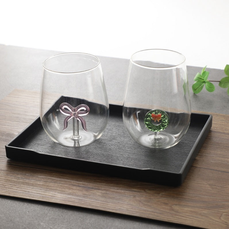 Verres Créatifs en Verre Borosilicate - Arbre de Noël