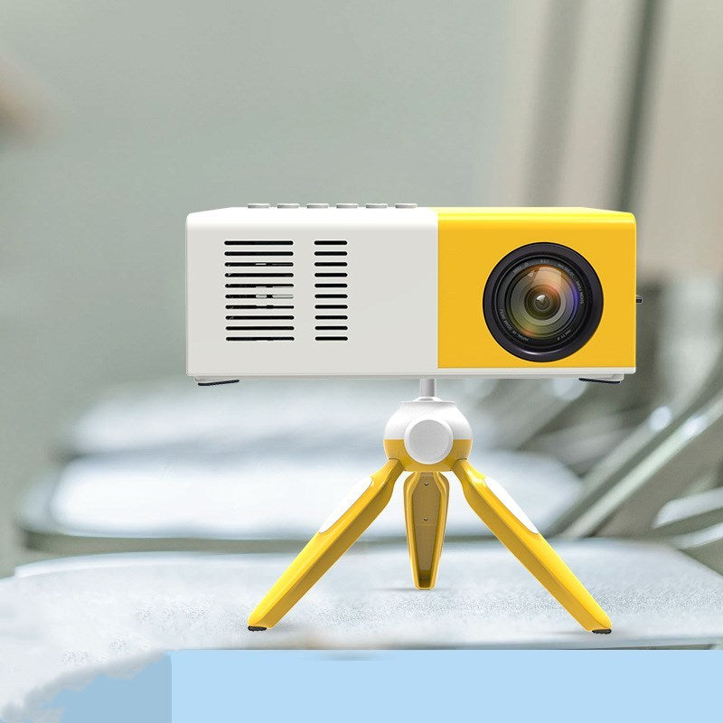Projecteur Mini LED Portable pour un Divertissement à Domicile