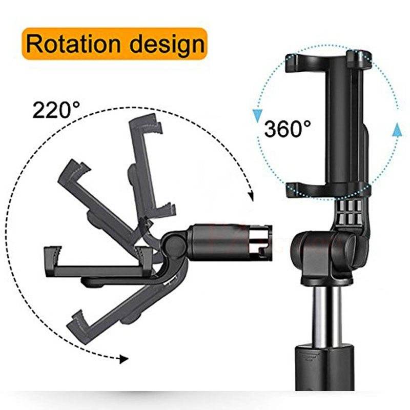 Trépied Selfie Stick Bluetooth Compatible avec Apple - Allomarc.com