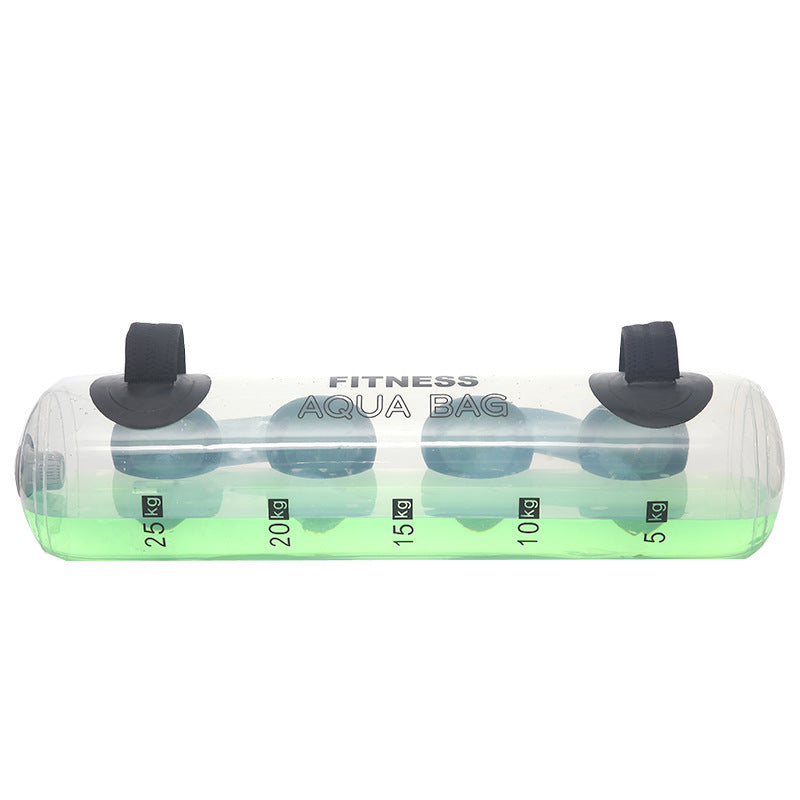 Haltère Transparent Cylindrique en Eau pour Fitness