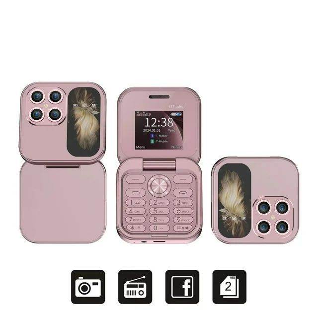 Téléphone Mobile Pliable Double Carte et Double Veille 2G - Allomarc.com