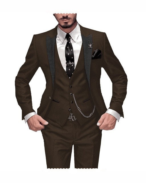 Costume trois pièces pour homme - Meilleur costume de mariage pour le marié