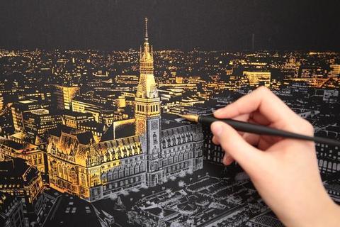 Peinture décorative à gratter pour des souvenirs inoubliables
