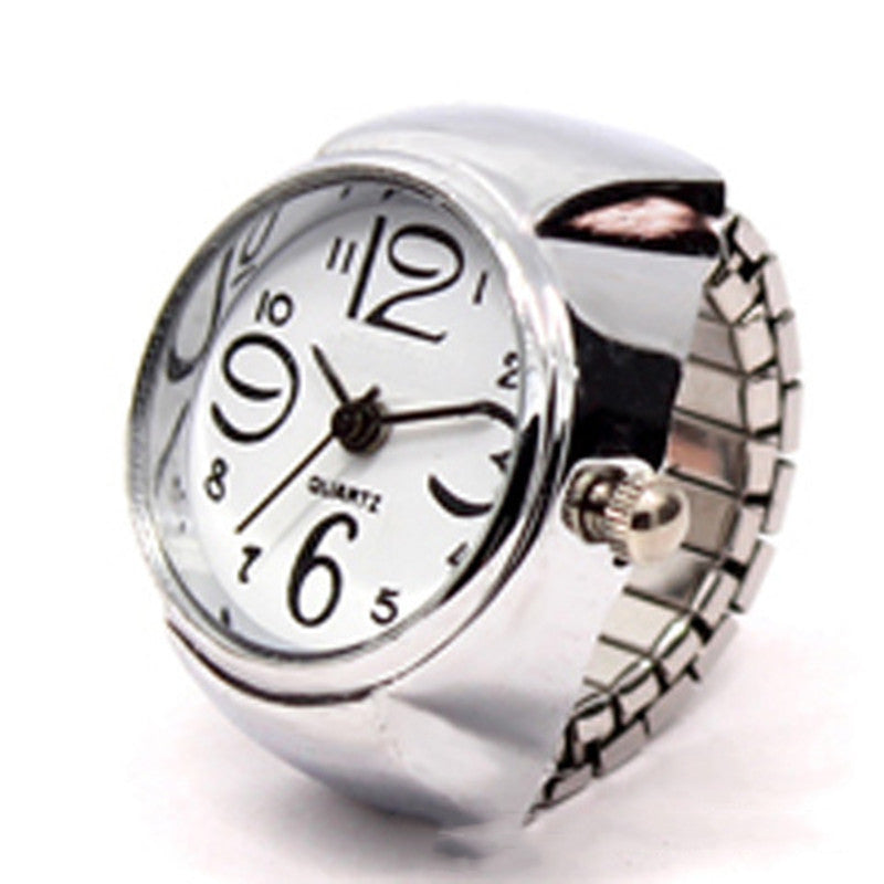Montre Couple Personnalisée en Alliage Argenté - Vente Chaude Mode Korréenne