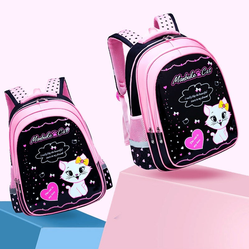 Sac à dos pour enfants avec motif de chat mignon