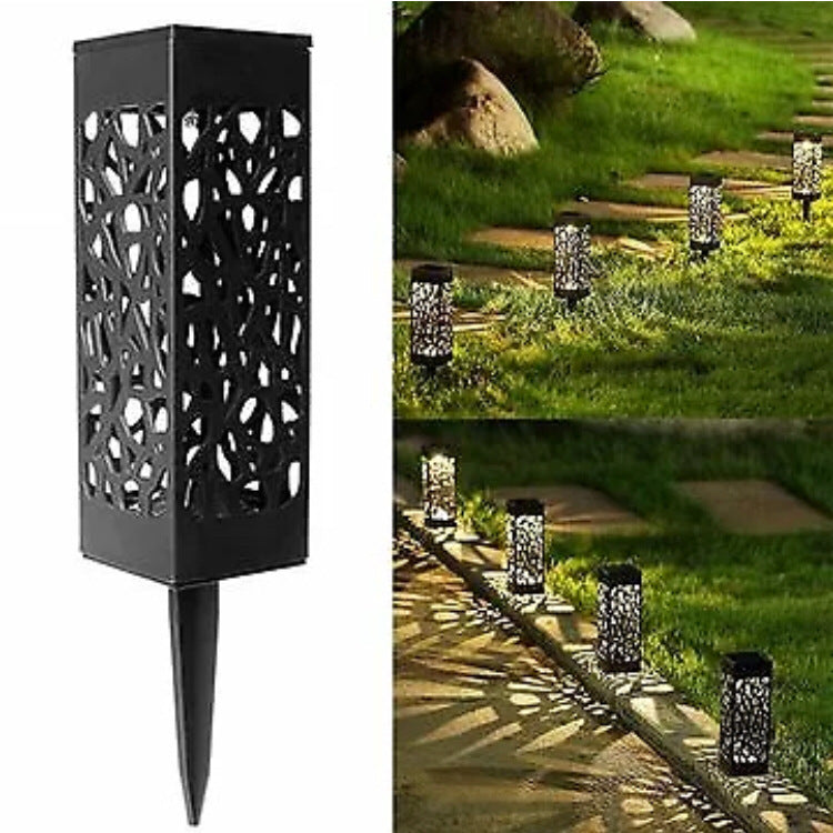 Lampes de Cheminée Solaires pour Jardin - Lanternes Décoratives Étanches