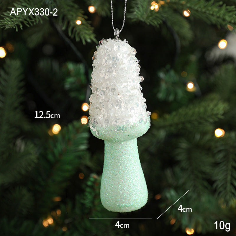 Décoration de Noël en Pendentif Crème Glacée - Petits Accessoires Suspendus