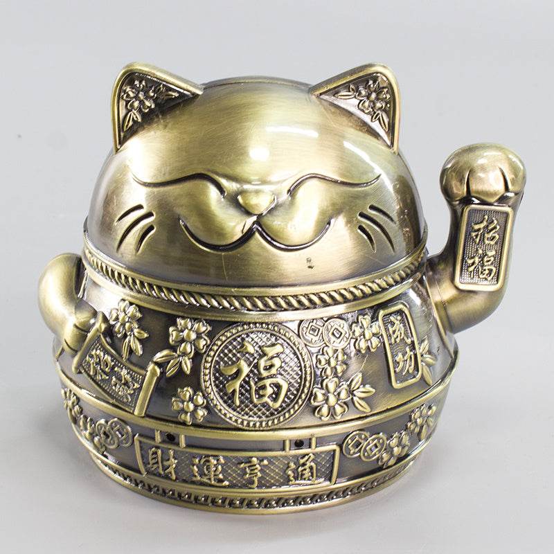 Cendrier Chat Porte-Bonheur Créatif - Allomarc.com