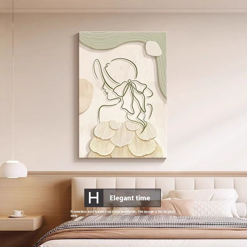 Peinture Murale Décorative Style Abstrait Personnage