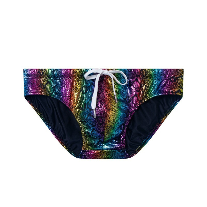 Maillots de bain pour hommes Serpentine Rainbow