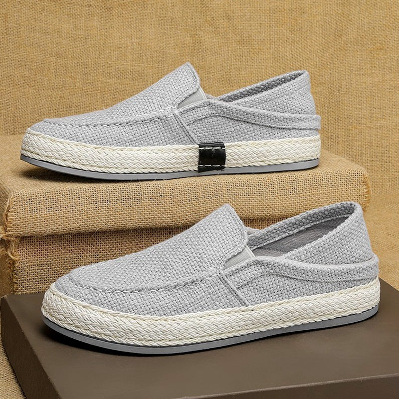 Chaussures en Lin Anciennes de Pékin pour l'Été
