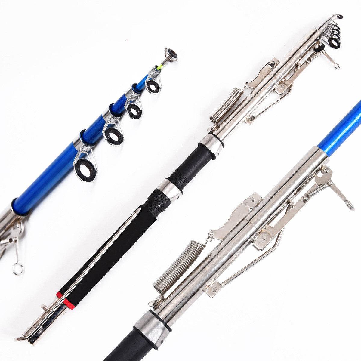 Canne de pêche auto-relevante en FRP - Allomarc.com