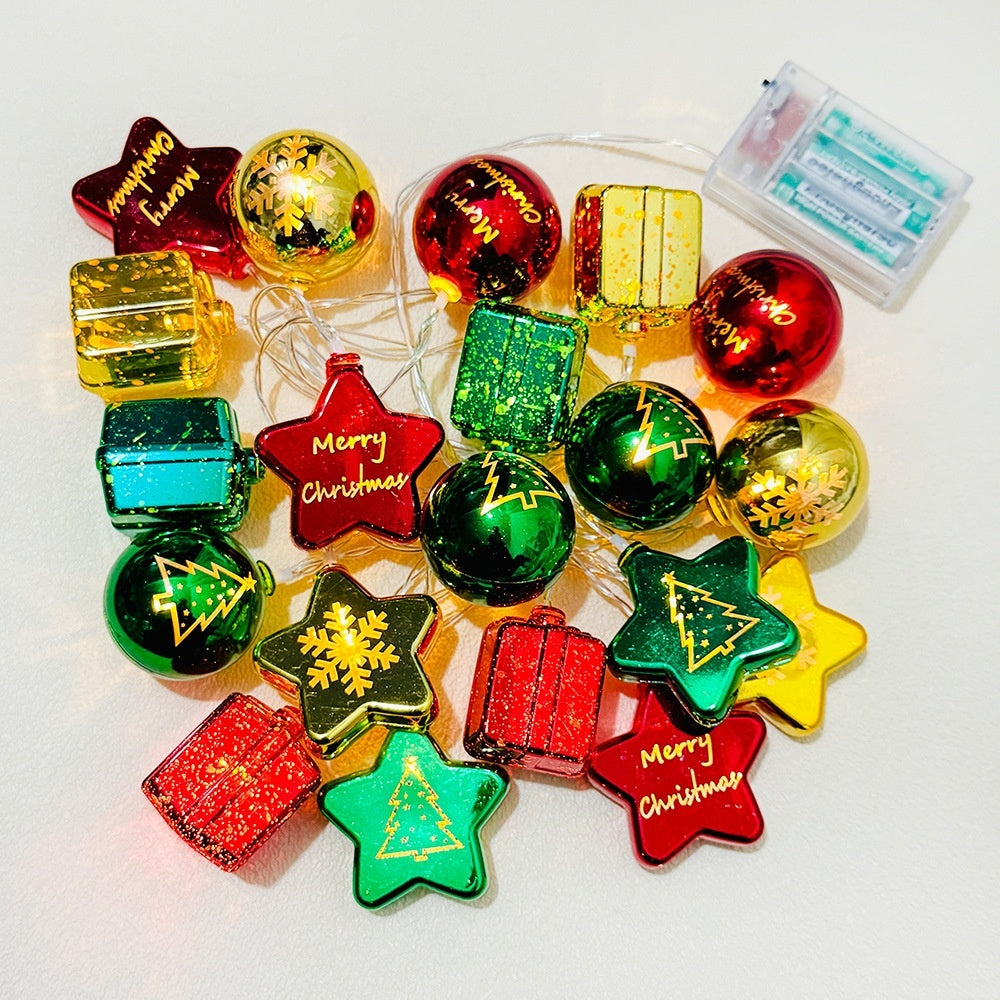 Décorations de Noël : Chaîne lumineuse atmosphérique