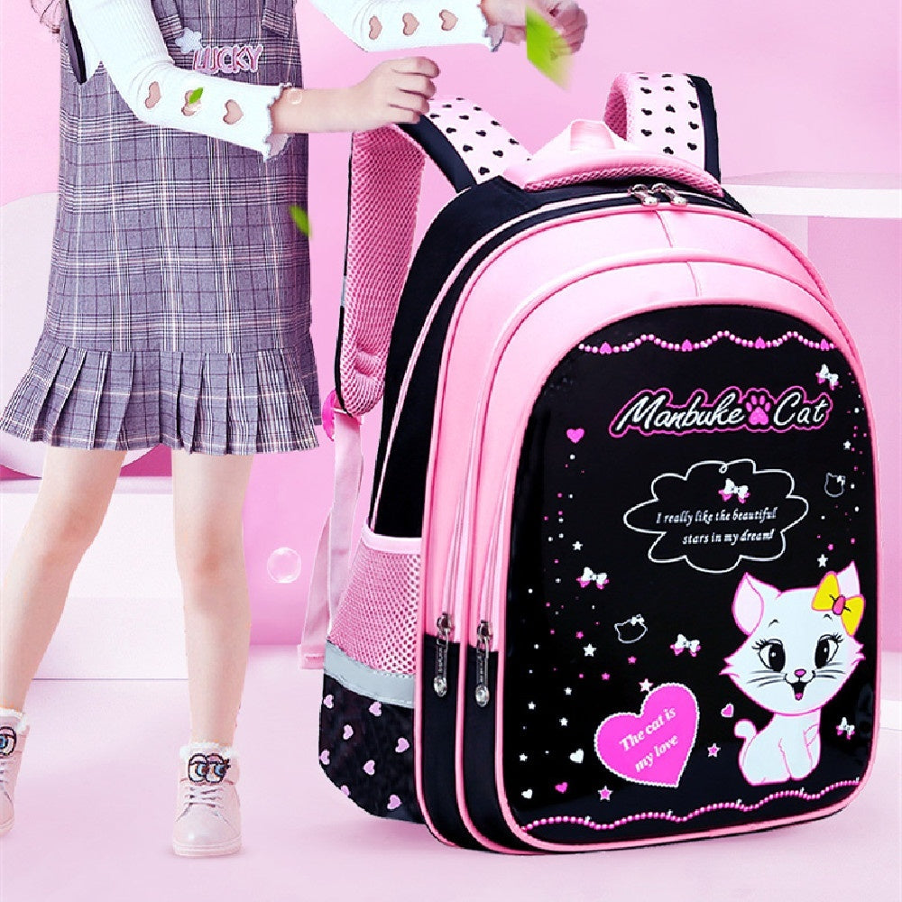 Sac à dos pour enfants avec motif de chat mignon