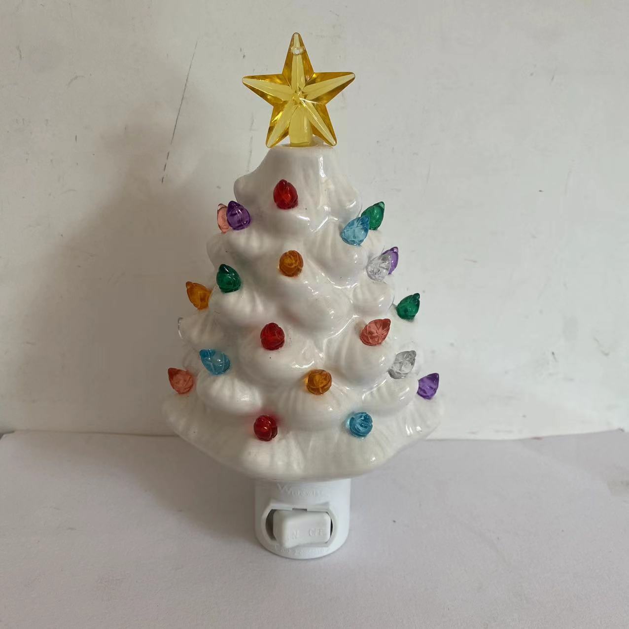 Lampe de Nuit pour Arbre de Noël - Lampe de Chevet Multifonctionnelle