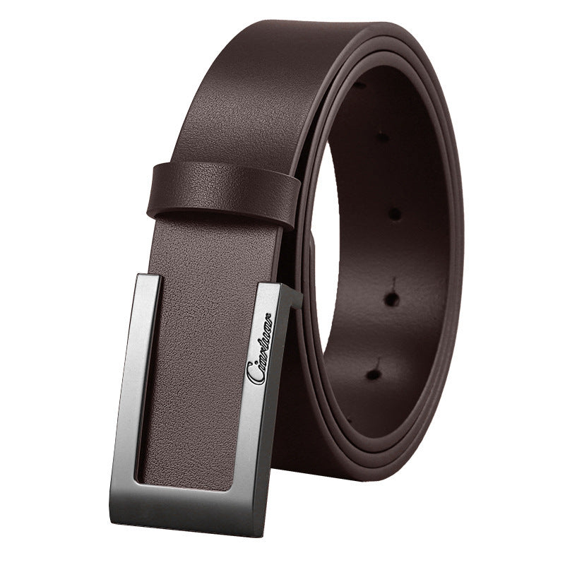 Ceinture Casual en Cuir Vachette pour Homme