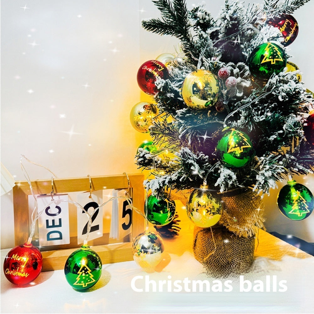 Décorations de Noël : Chaîne lumineuse atmosphérique