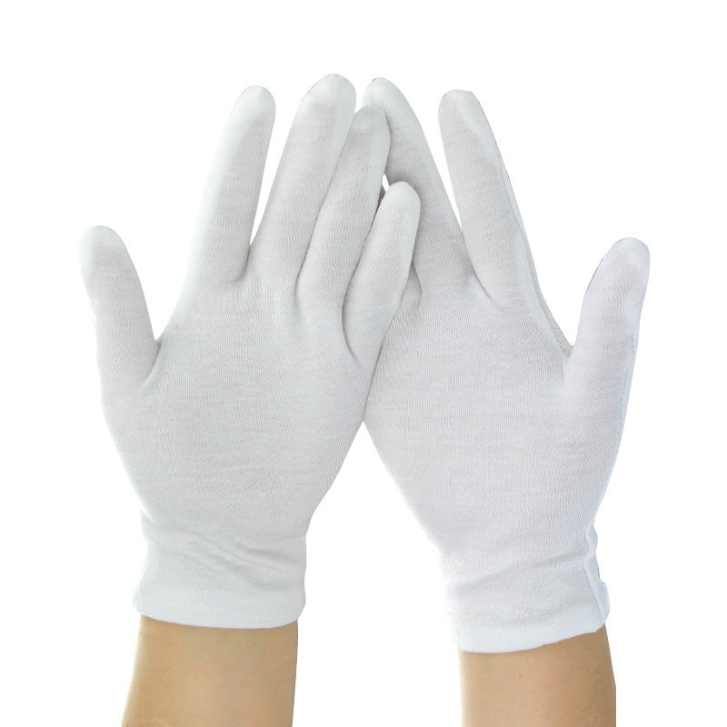 Gants en Coton Blancs de Haute Qualité pour Hommes
