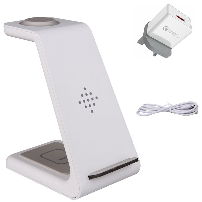 Station de Charge Sans Fil 3 en 1 - Support de Charge Rapide pour Téléphone