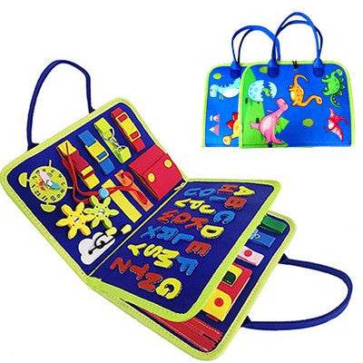 Livre d'Activités Enfant : Tableau Sensoriel d'Apprentissage - Allomarc.com