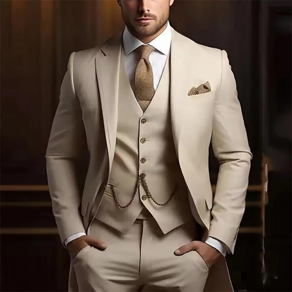 Costume Slim Haut de Gamme pour Homme - Élégance et Chic