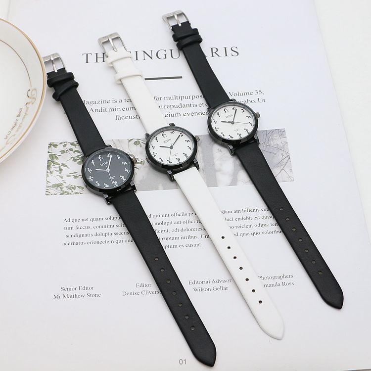 Montre en Quartz Mori Personality Scale pour Hommes et Femmes