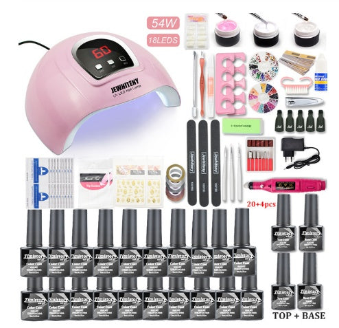 Kit de Machine Photothérapie pour Ongles 80W - Santilady