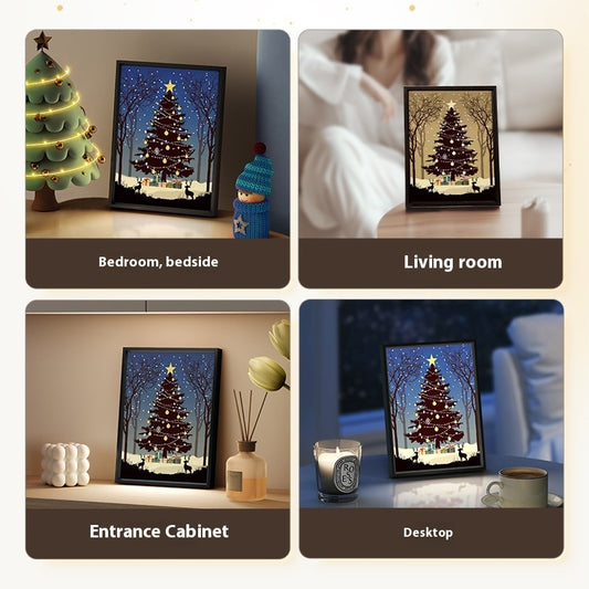 2024 Nouvel Haut-Parleur Lumineux Arbre de Noël Bluetooth