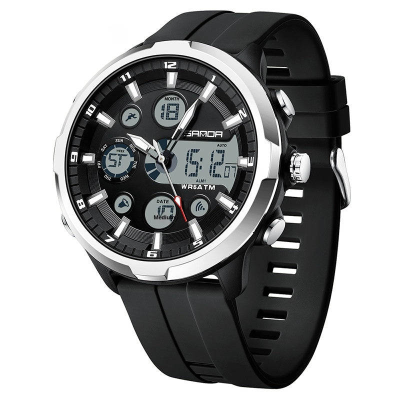 Montre Casuelle pour Homme Étanche et Multifonctionnelle