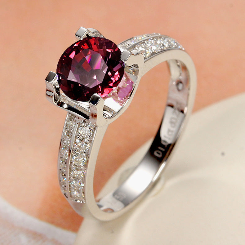 Bague Ouverte en Moissanite pour Femmes - Élégance et Style