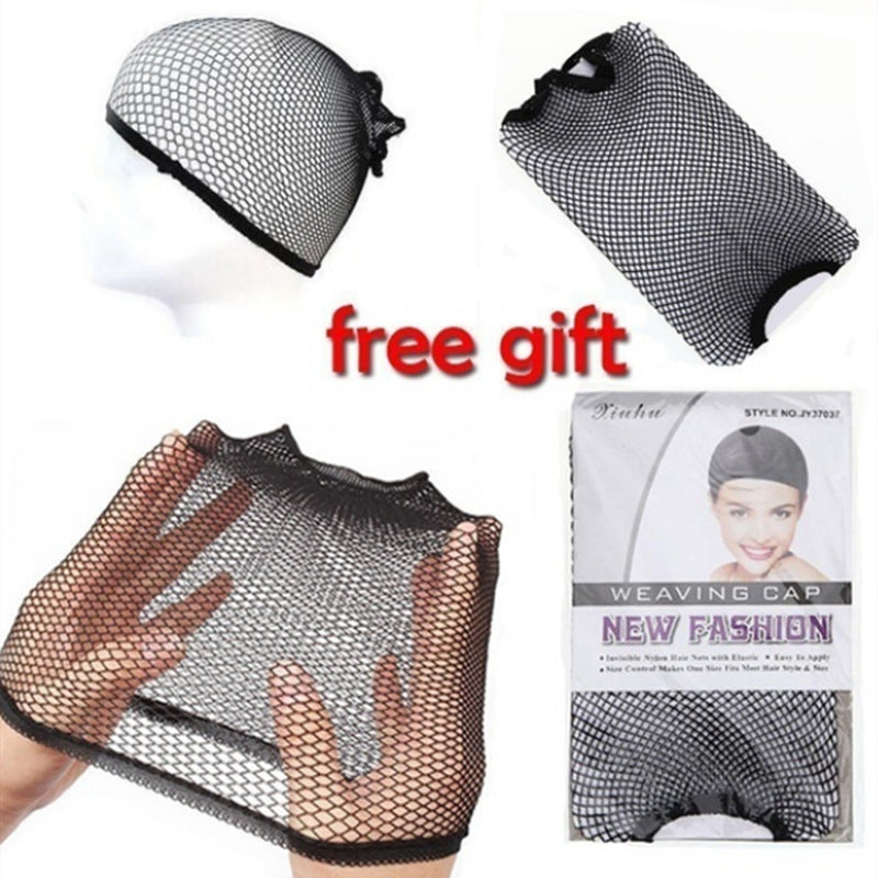 Perruque noire avec bouclettes pour femmes