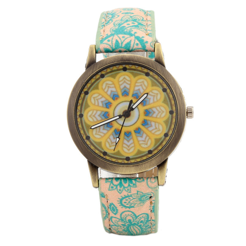 Montre Quartz Kaleidoscope Créative