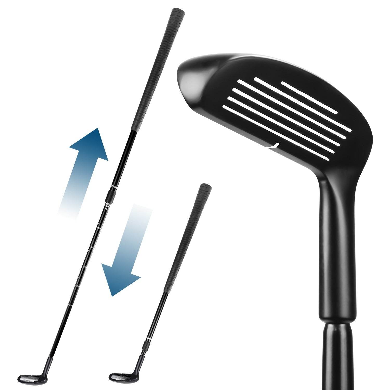 Club de Golf Télescopique en Alliage de Zinc Double Face - Allomarc.com