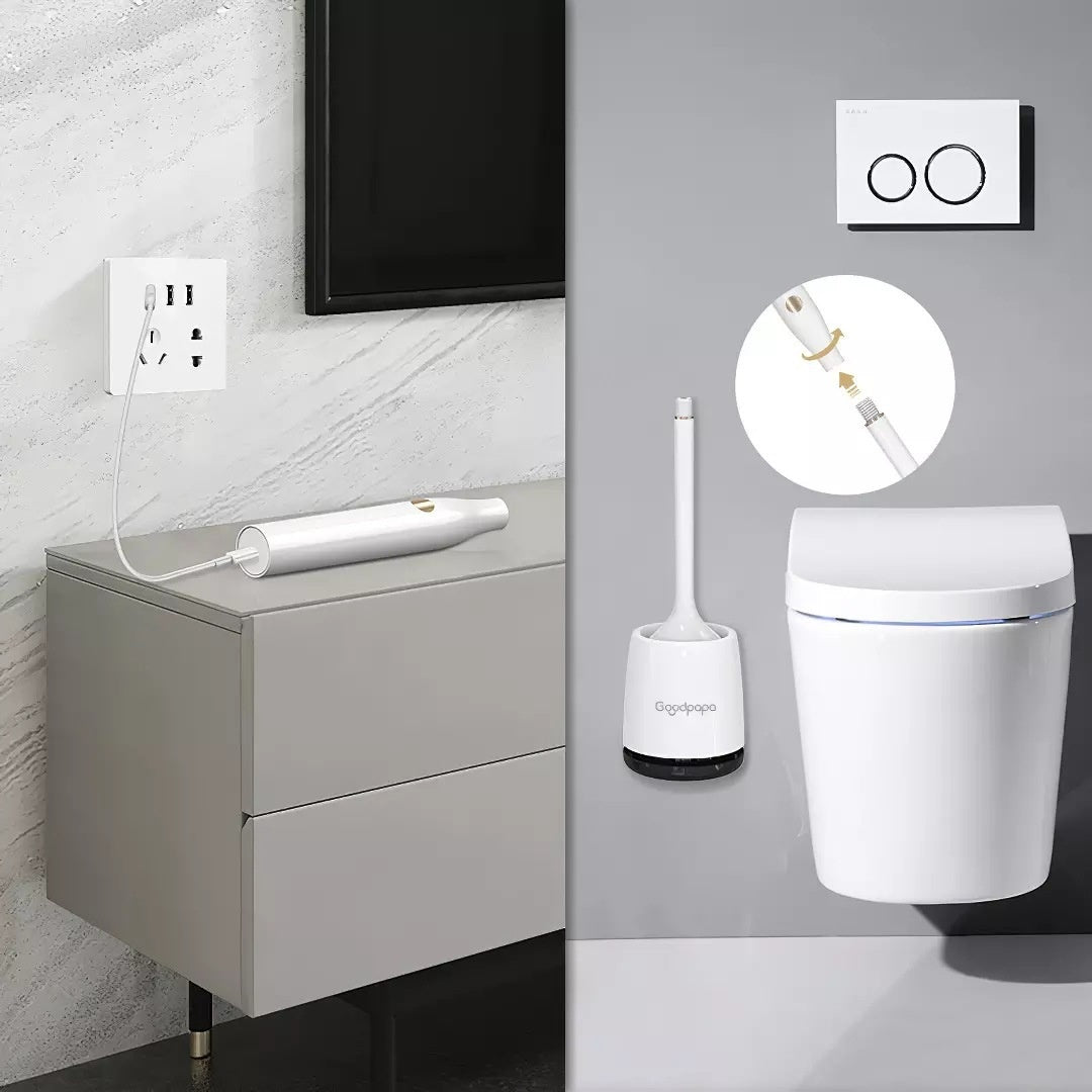 Brosse de Toilettes Électrique Sans Fil