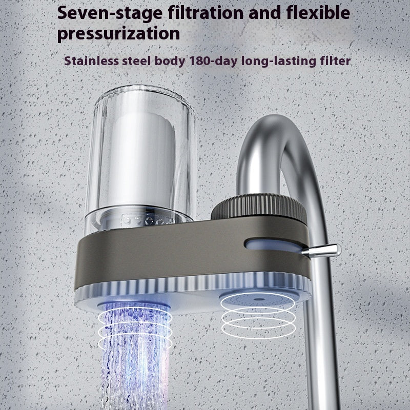 Purificateur d'eau sans installation à filtre avant pour foyer