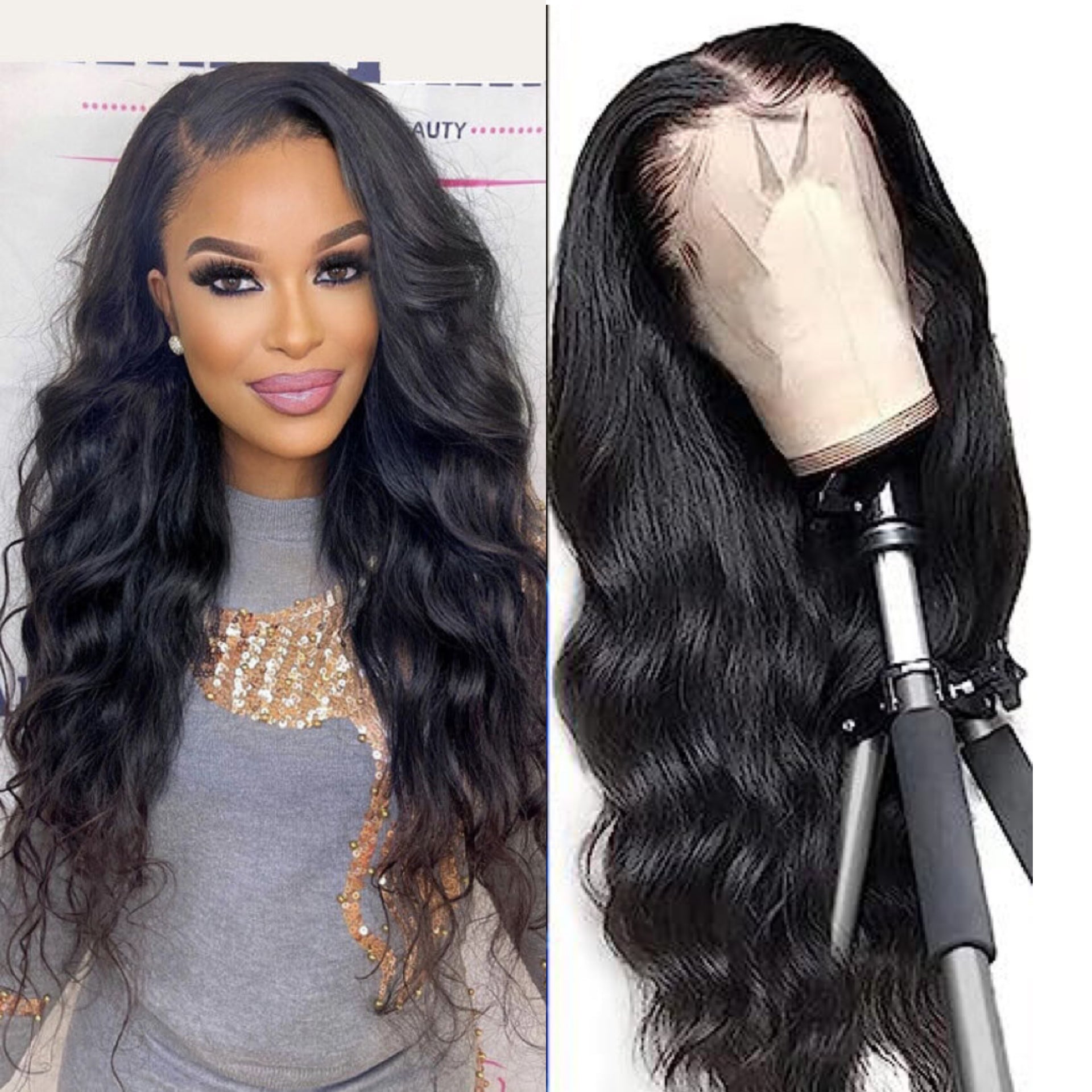 Wig Longue Cheveux Bouclés pour Femmes