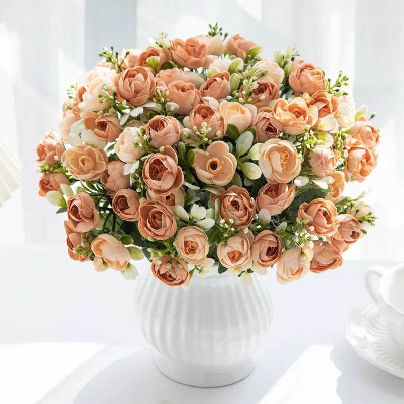 Bouquet de Bourgeons de Thé Nordic Rose Petit - Allomarc.com