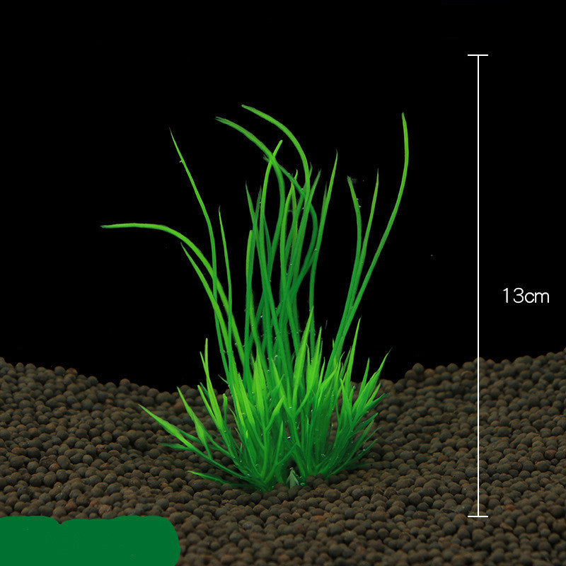 Décoration d'Aquarium en Plastique - Plantes Aquatiques