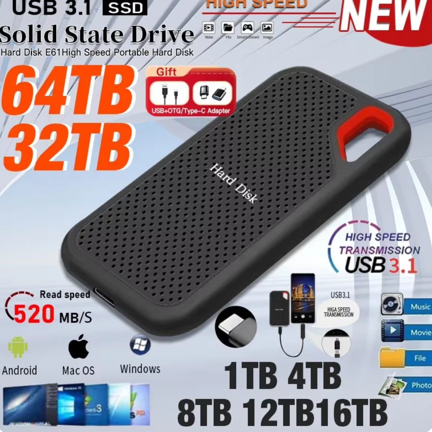 Disque SSD Mobile