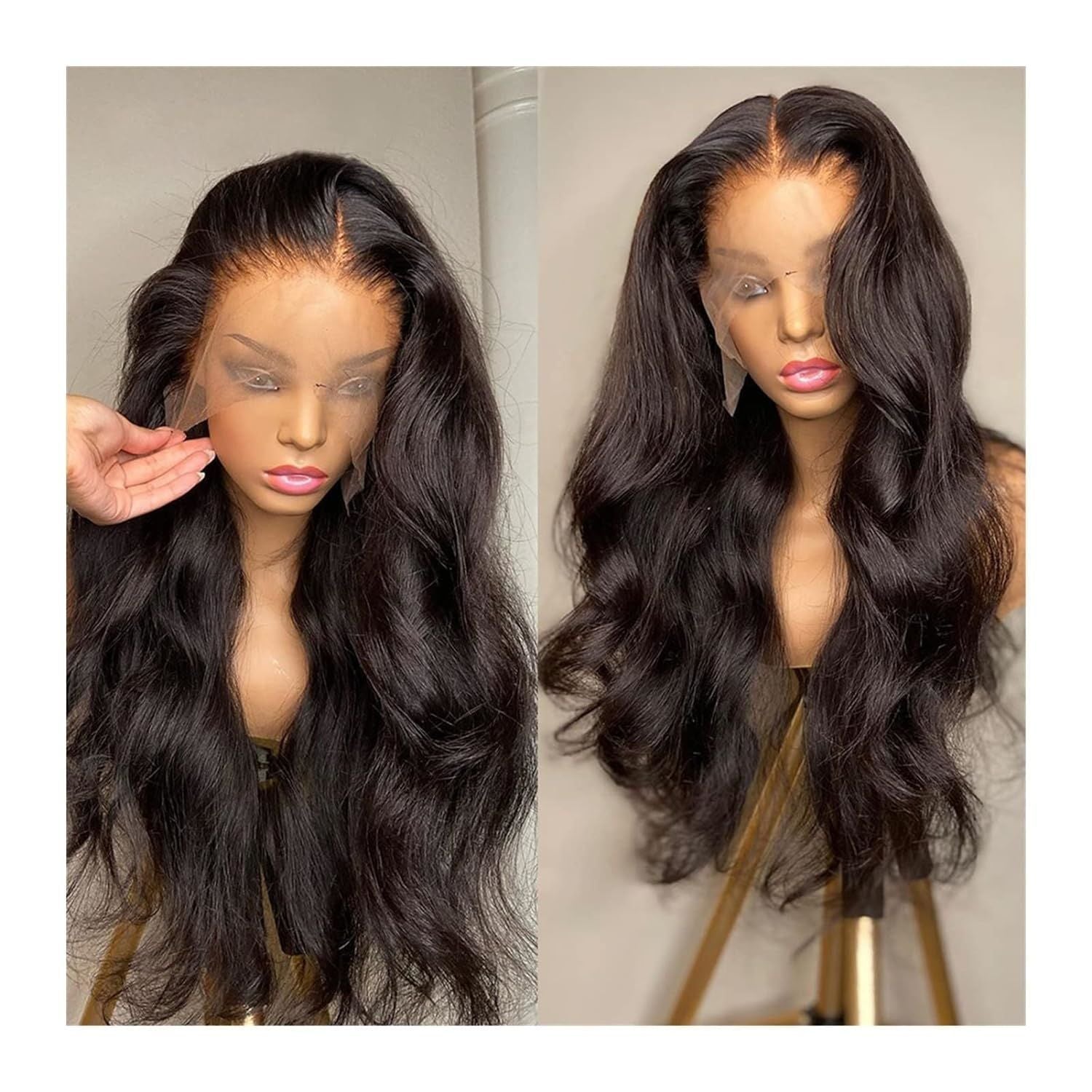 Wig Longue Cheveux Bouclés pour Femmes