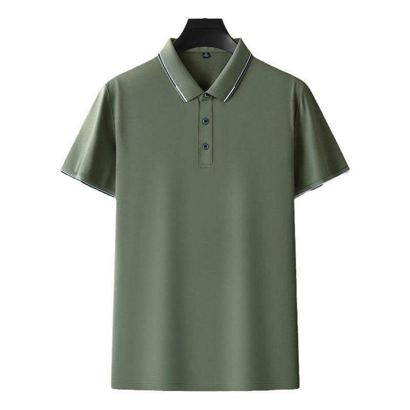 T-shirt en Soie Léger à Manches Courtes pour Hommes - Allomarc.com
