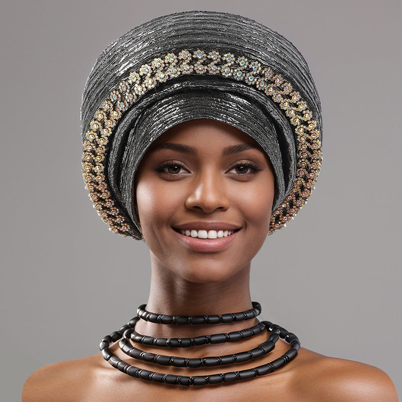 Toque Multi-couches pour Femmes - Style Sud-Américain