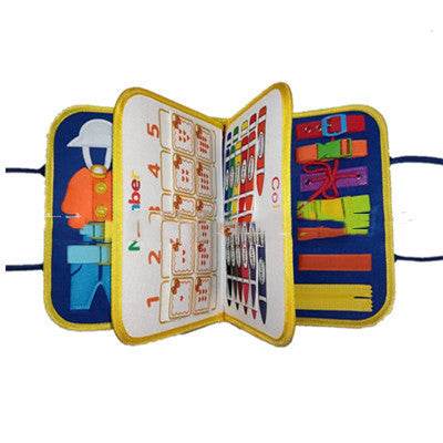 Livre d'Activités Enfant : Tableau Sensoriel d'Apprentissage - Allomarc.com