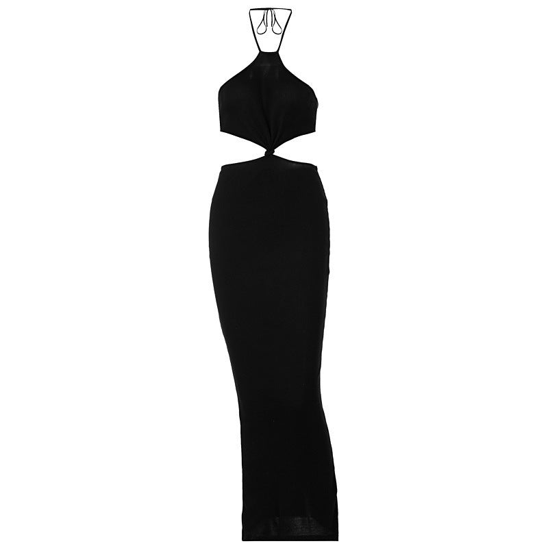 Robe Ajustée en Dentelle à Lacets pour Femmes