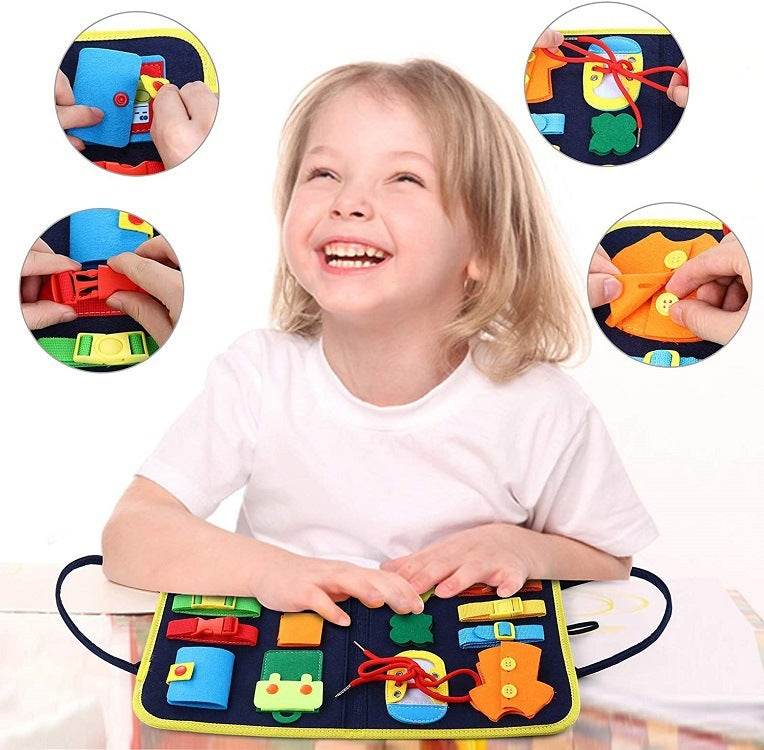 Livre d'Activités Enfant : Tableau Sensoriel d'Apprentissage - Allomarc.com