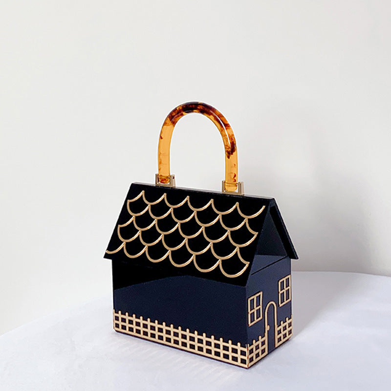 Nouveau Sac à Main en Acrylique de Grande Capacité