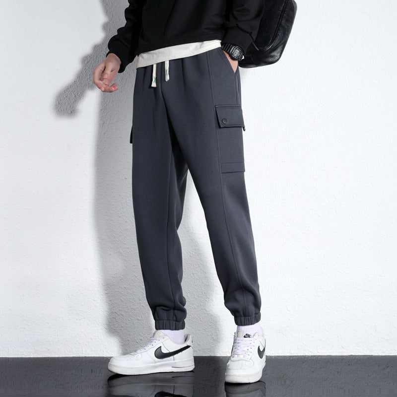 Pantalons de Sport en Coton Tricotés Hommes
