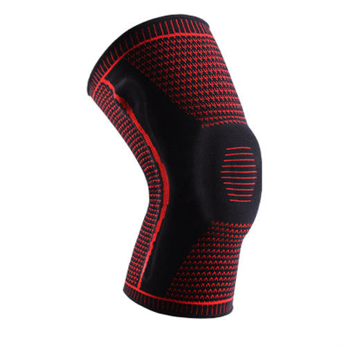 Genouillères en silicone respirantes avec compression pour le sport