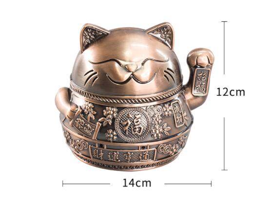 Cendrier Chat Porte-Bonheur Créatif - Allomarc.com