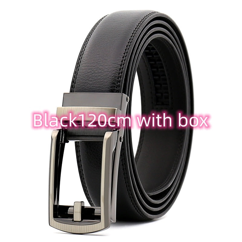 Ceinture à boucle automatique en cuir